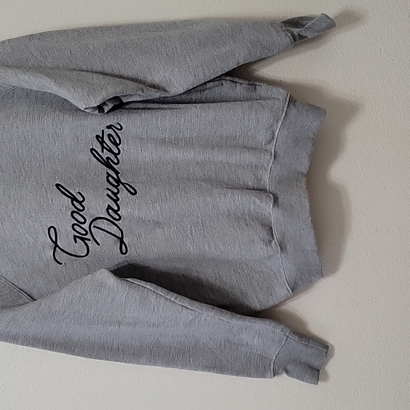 Good America grey crewnew pullover grey sweater women's size XS 1 - Picture 4 of 10